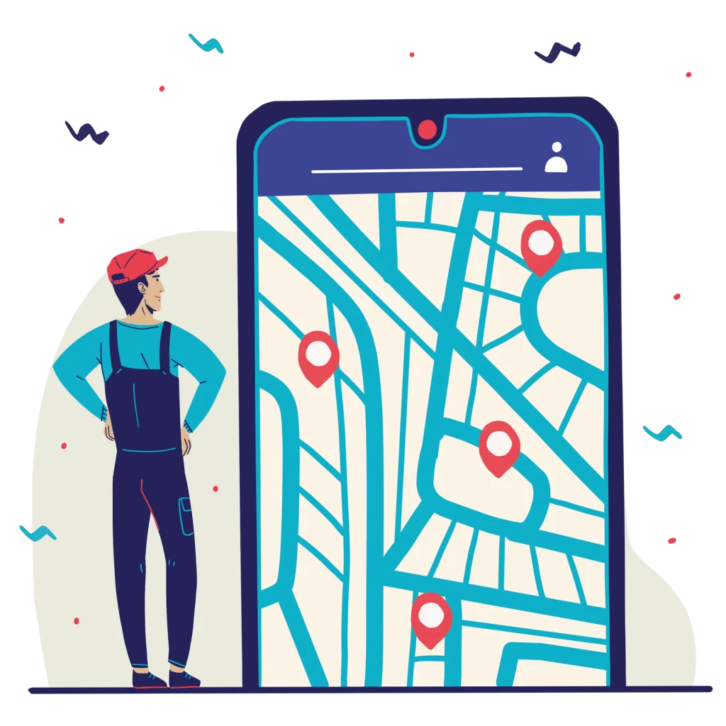 application pour localiser un confrère plombier ou électricien