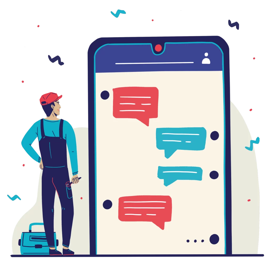application pour contacter un plombier ou un électricien